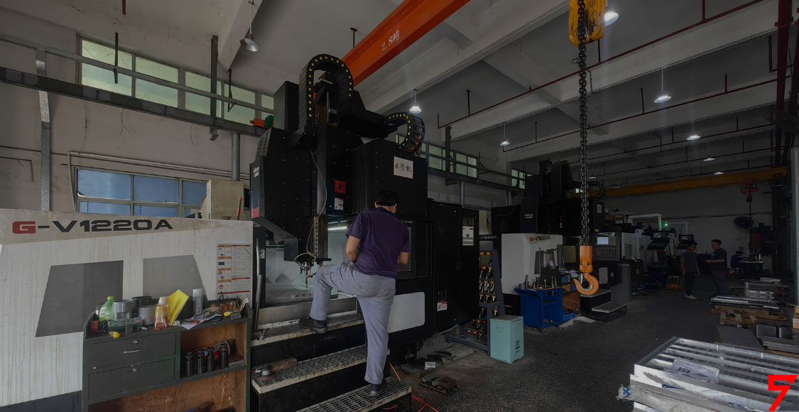 Large CNC Milling Workshop