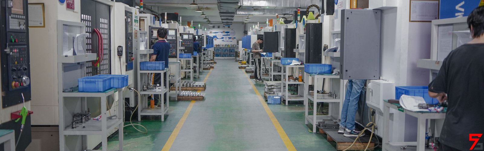 CNC Milling Machine Production Workshop